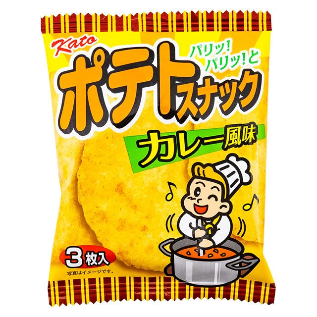 ポテトスナックカレー風味 20入り – 楽駄屋