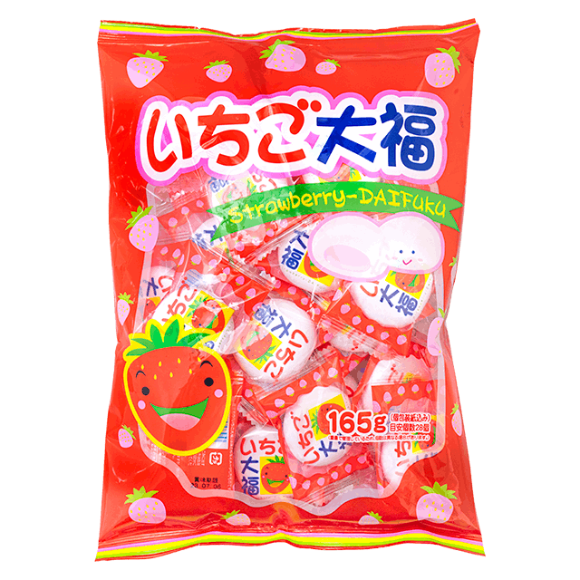 いちご大福165g – 楽駄屋 いちご大福165g – 楽駄屋