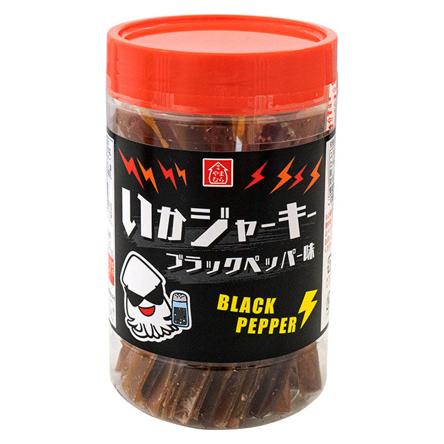 ﾎﾟｯﾄイカジャーキーブラックペッパー　35g