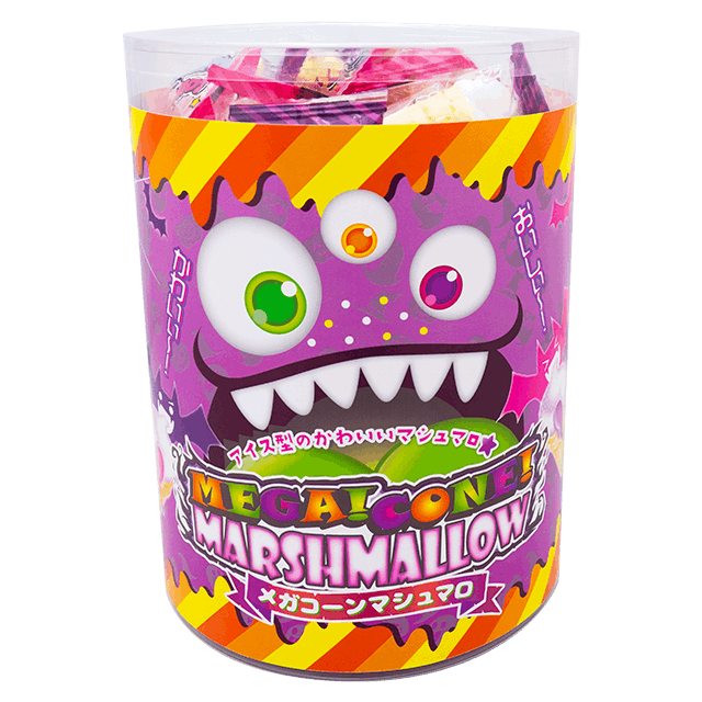 【ハロウィン】ハロウィン メガコーンマシュマロ　200g