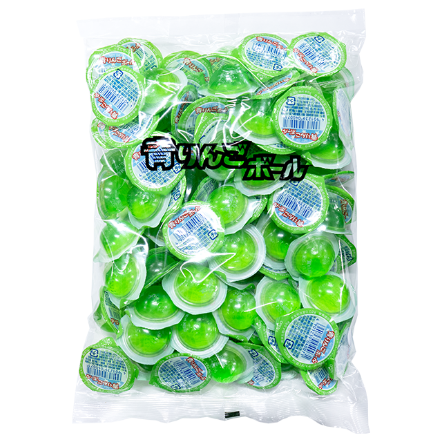 青リンゴボール（袋）　１００入り