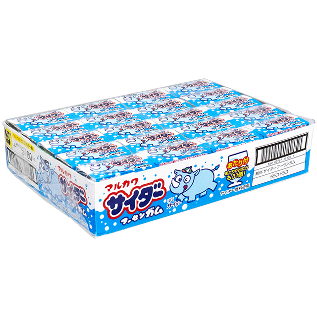 サイダーフーセンガム　55入り