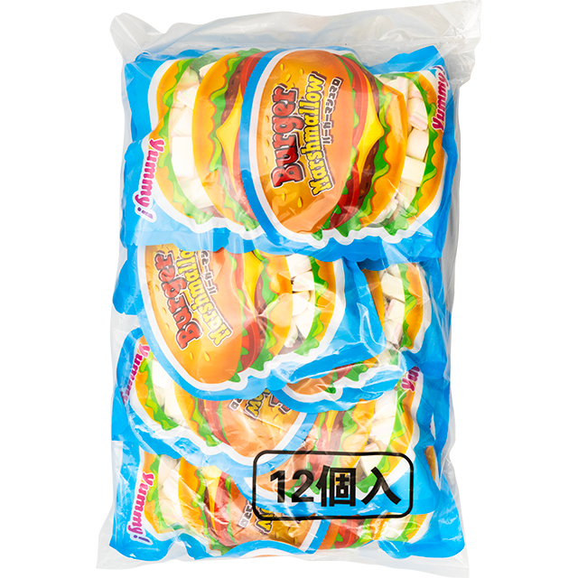 バーガーマシュマロ　60g×12入り