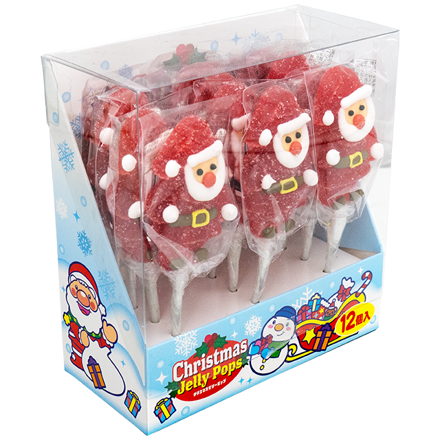 【クリスマス】クリスマスゼリーポップ　12個