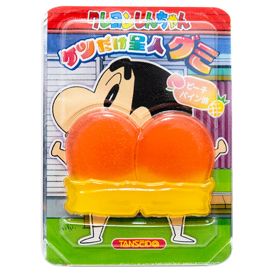 クレヨンしんちゃん ケツだけ星人グミ ピーチパイン味　36入り