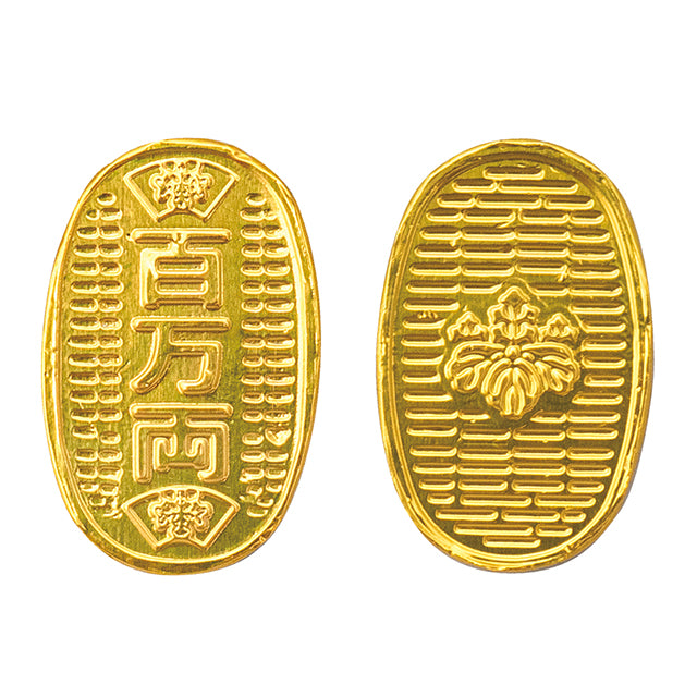 【冬季商品】ﾎﾟｯﾄ猫に小判チョコ　40個入り