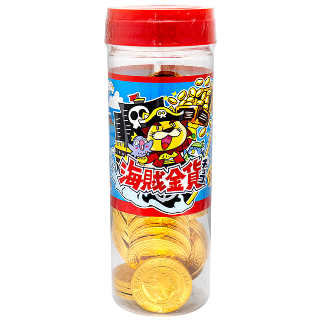 【冬季商品】海賊金貨チョコポット　60入り