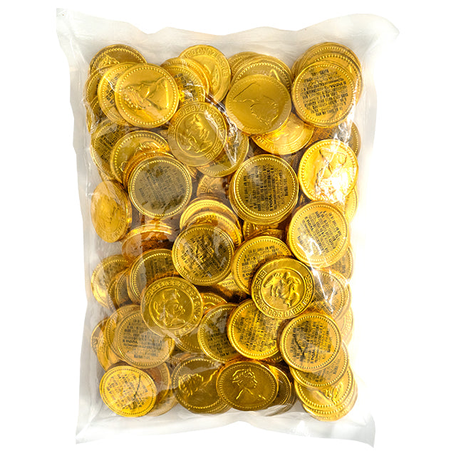 【冬季商品】バラ海賊金貨チョコ　1kg(約133枚)