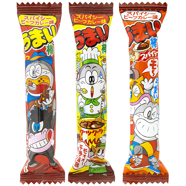 夏季商品】うまい棒スパイシービーフカレー 30本 ※数量限定 – 楽駄屋