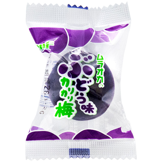 ぶどう味カリカリ梅　20入り