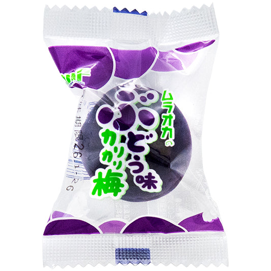 ぶどう味カリカリ梅　20入り