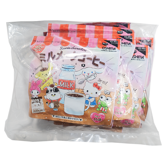 サンリオキャラクターズミルメークコーヒー　10入り