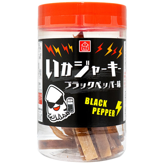 ﾎﾟｯﾄイカジャーキーブラックペッパー　35g
