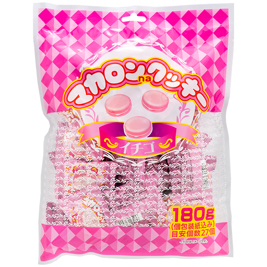 マカロンクッキーイチゴ　180ｇ