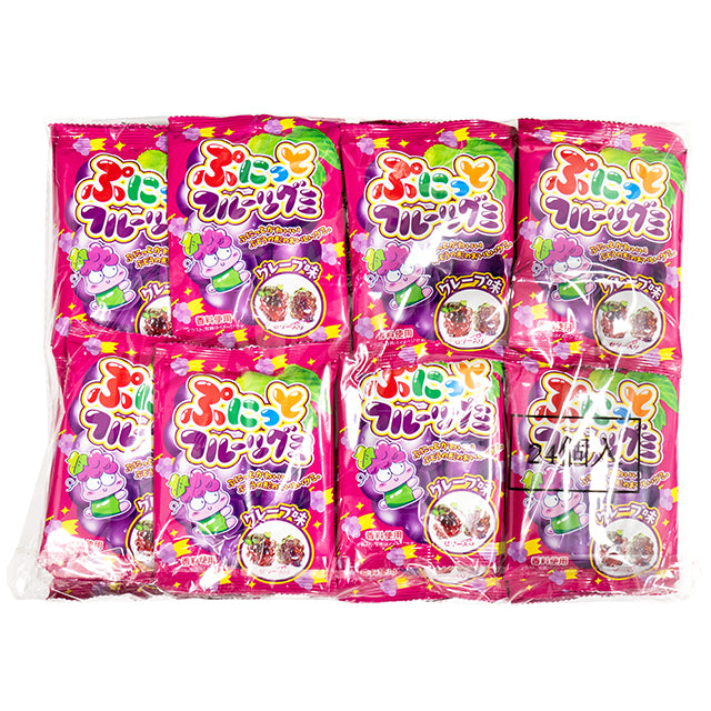 ぷにっとフルーツグミ グレープ　24個入り