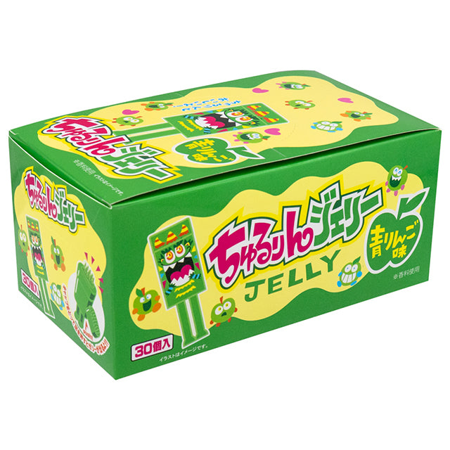 ちゅるりんジェリー青りんご味　30入り
