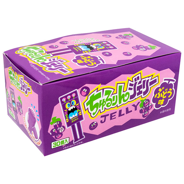 ちゅるりんジェリーぶどう味　30入り
