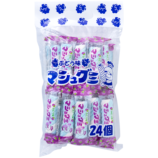 マシュグミ　ぶどう味　24入り