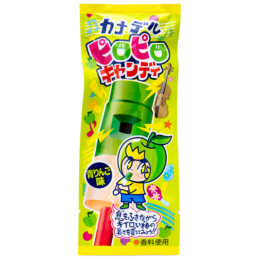 カナデルピロピロキャンディ　青りんご　24入り