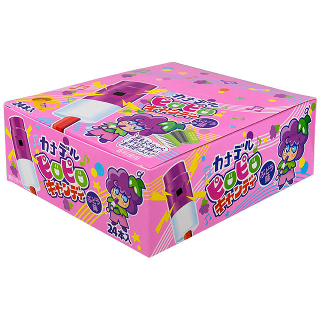 カナデルピロピロキャンディ　ぶどう　24入り