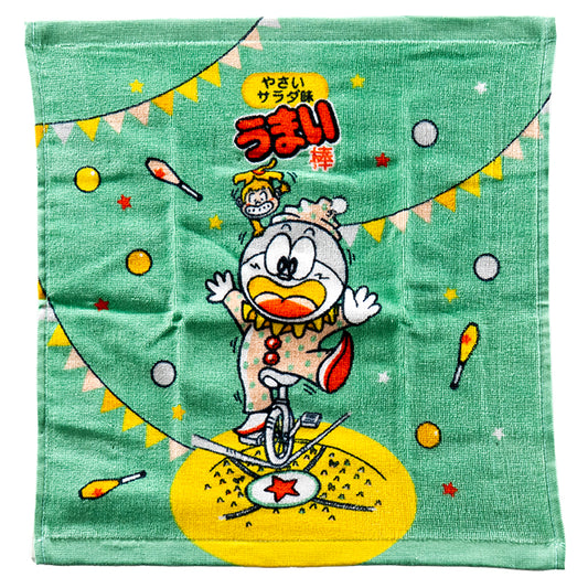 うまい棒ヤサイサラダ味ハンドタオル　2枚組