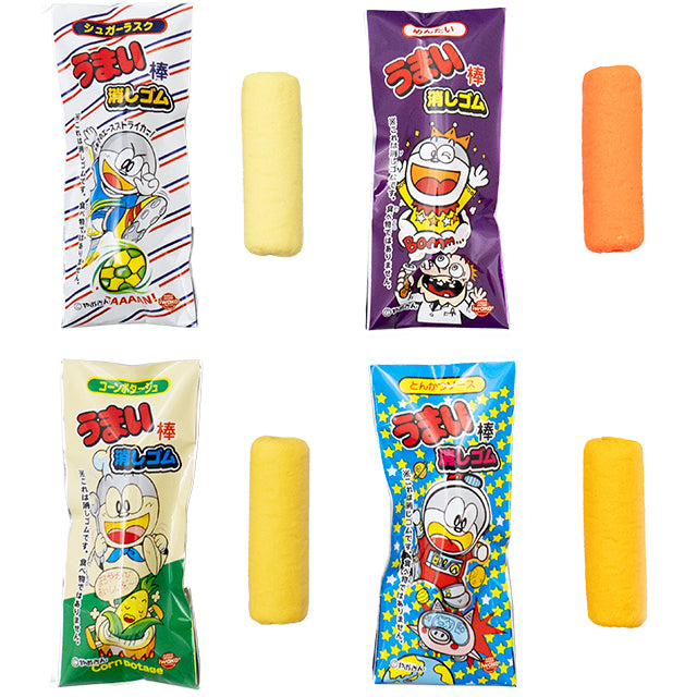 おもしろ消しゴム　うまい棒消しゴム　40個入り