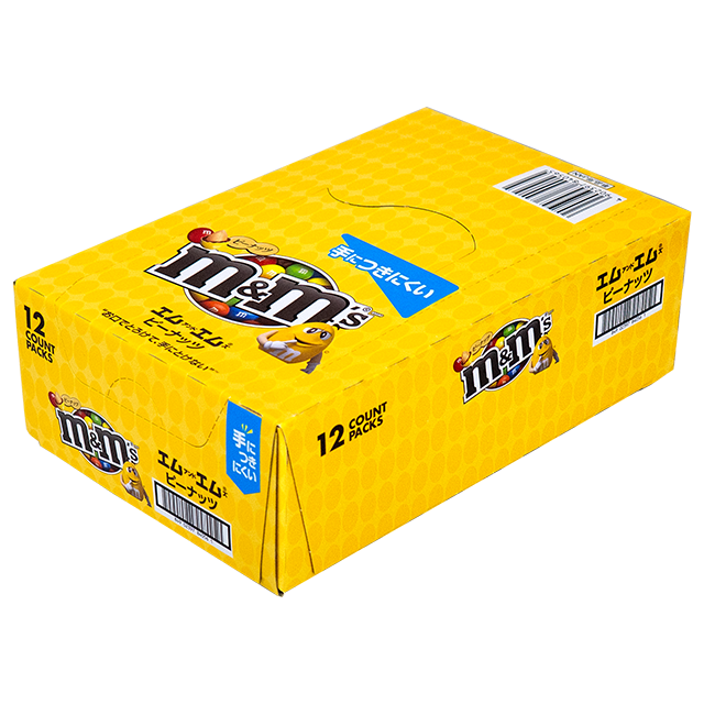 M＆M’ｓピーナッツシングル　12入り