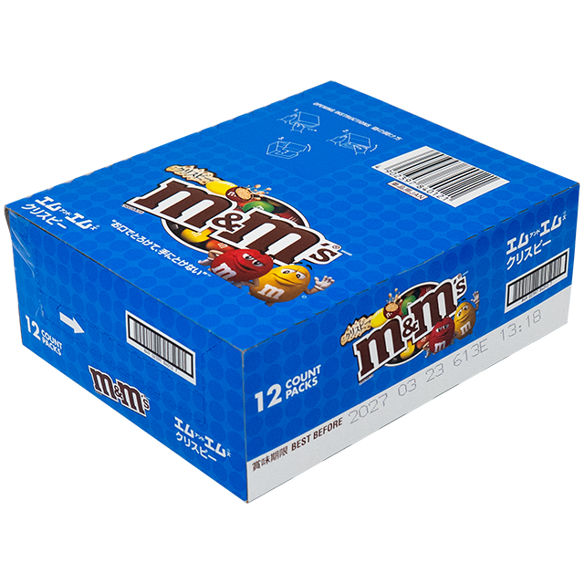 M＆M’ｓクリスピーシングル　12入り