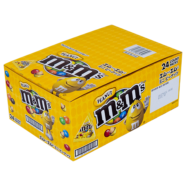M＆M’ｓミニピーナッツ　24入り