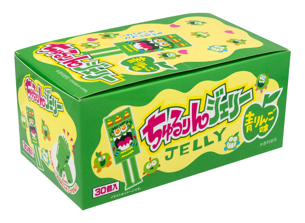 ちゅるりんジェリー青りんご味　30入り