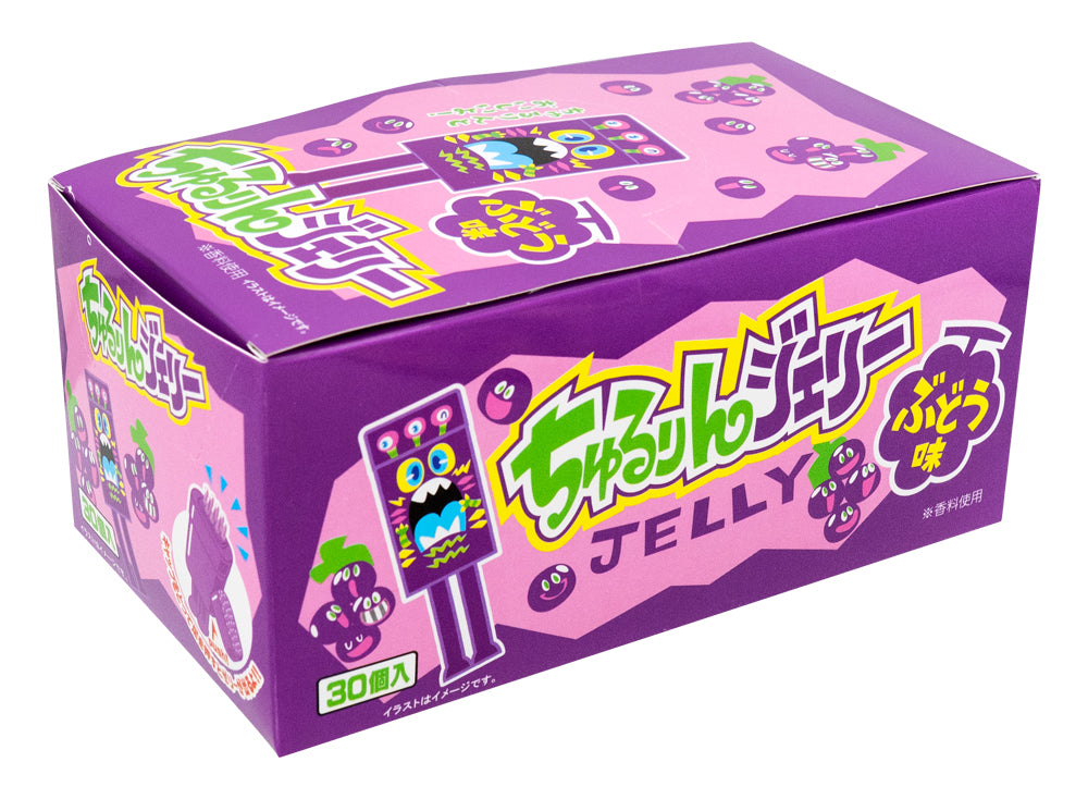 ちゅるりんジェリーぶどう味　30入り